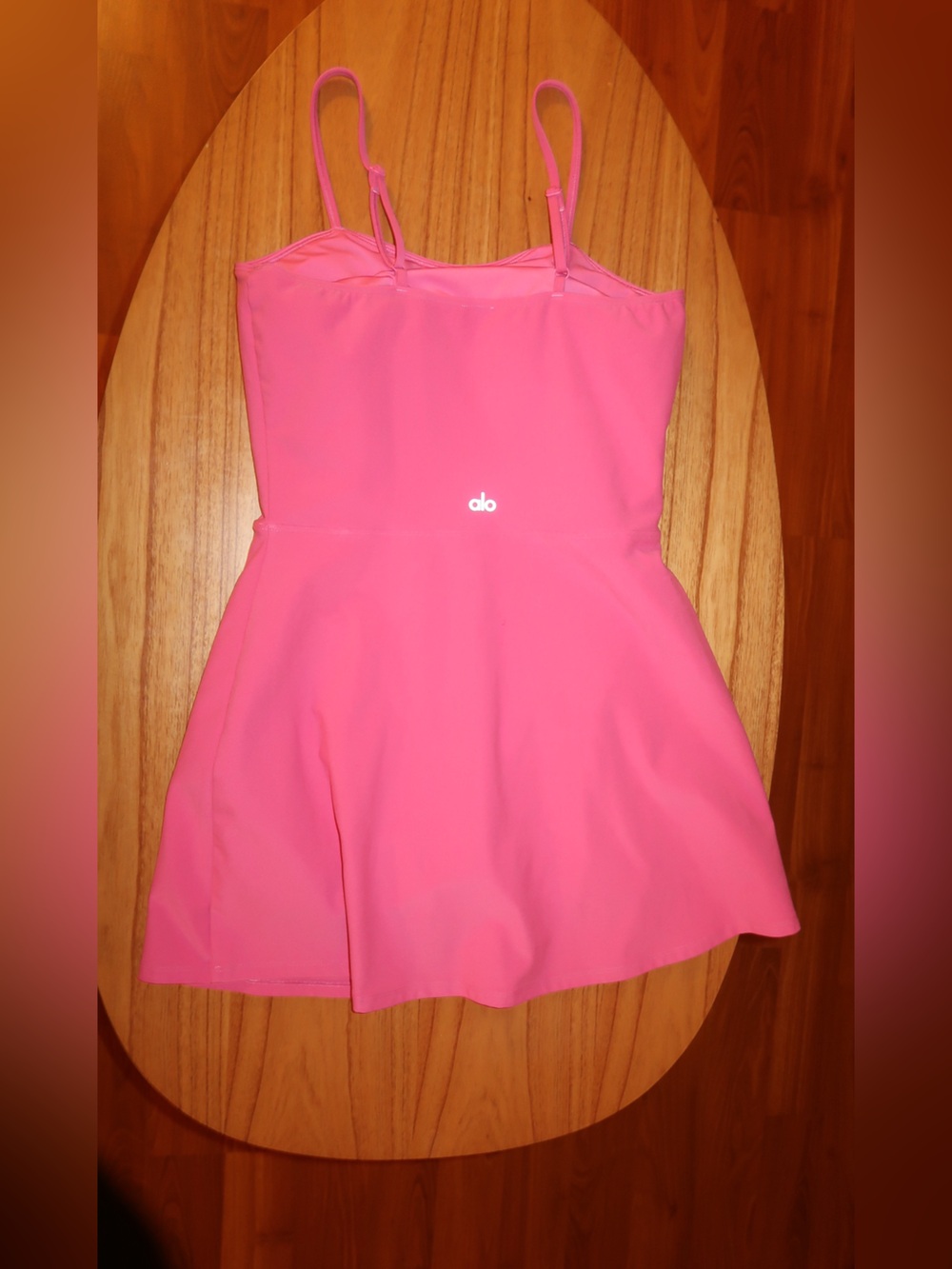 ALO Airbrush Tennis Dress in Paradise Pink